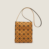2025 Japanese small square box geometric diamond bag popular new mobile phone bag fashionable mini tote shoulder messenger bag