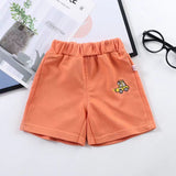 GREATNFB Children's Cotton Shorts Summer Thin Boys' Cropped Pants Class a Baby Baby Outerwear Pants Girls Crawler