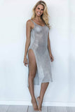 GREATNFB 2025 Beach blouse  New knitted suspender halter side split swimsuit slim-fit blouse