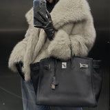 2025 Spot imitation fur fur jacket short high-end temperament loose warm fashion Popular style winter ladies
