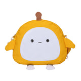 GREATBFB Wholesale  Spring New Egg Puff Party Schoolbag Cute Cartoon Canvas Shoulder Bag Fashionable Stylish Small Backpack