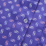 GREATNFB 2025 popular   imitation silk printing long-sleeved trousers set autumn thin hot-selling loungewear women's New