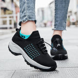 Cross-Border New Arrival plus Size 35-45 Flyknit Women's Sock Shoes Foreign Trade Outdoor Travel Sports Women's Shoes