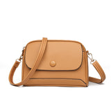 GREATNFB 2025Trend women's bags popular new New Popular trade PU solid color with lid messenger bag women's shoulder bag mini bag