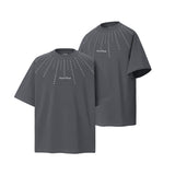2025 8544 2025n Street 2025 Summer Hot Diamond Design Men's Loose Embroidery High-end Men's and Women's Short Sleeve T-Shirt