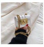 GREATNFB 2025 new Korean version fashion mini limited armpit small square bag high texture lychee pattern chain bag crossbody women's bag