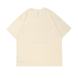 2025 Man Kun T704-2022SS-2025n Street High Street Trend Brand Design Theme: Painting Cartoon Short Sleeve T-Shirt