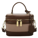 GREATNFB 2025 Popular popular portable bucket women's bag, high-end sense versatile retro fashion shoulder bag, Popular style color matching messenger bag