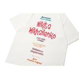 2025 T1011 2025n retro 2025 summer trend men's and women's color elements letter design men's loose short-sleeved T-shirt