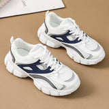 Platform Running Sneaker Women's Dad Shoes  Spring and Autumn New Student Korean Casual Shoes Fashion White Shoes