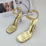 ANTMVS  Foreign Trade Cross-Border plus Size Sandals for Women  Summer New Fashion European and American Style Outer Wear Stiletto Heel Genuine Leather Sandals High Heel