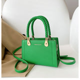 GREATNFB 2025 women's bag new fashion New women's bag handbag texture small square bag simple chain crossbody women's shoulder