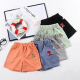 GREATNFB Children's Cotton Shorts Summer Thin Boys' Cropped Pants Class a Baby Baby Outerwear Pants Girls Crawler