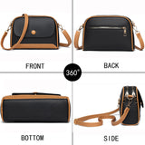 GREATNFB 2025Trend women's bags popular new New Popular trade PU solid color with lid messenger bag women's shoulder bag mini bag