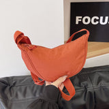 Women's Messenger Bag Nylon Dumpling Bag Women's Xiaohongshu All-Match Shoulder Bag Youjia Small Cloth Bag Trendy New Beauty