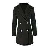 GREATNFB 2025 AC638   new  solid color slim fit solid color waist medium and long trench coat women's model
