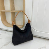 2025 Cross-border Popular trade women's bag popular new soft leather underarm bag high-end sense simple and versatile shoulder bag large-capacity bag