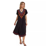 GREATNFB Cross-Border Summer New Women's Embroidery Dress Foreign Trade Independent Station  Hot Selling Product