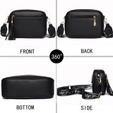 GREATNFB 2025versatile ins niche bag popular summer female oblique straddle mobile phone bag Popular style solid color New fringed bag