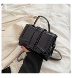 GREATNFB 2025 Classic versatile  women's bags, new patent leather small square bags, textured chain women's single shoulder oblique span bags