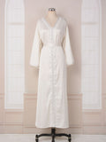 MT065 Middle East Women's Arabian Clothing Hot Diamond New V-neck Robe   Hot Trade Temperament Dress