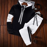 greatnfb Winter Hoodie Sets Men Tracksuit Casual Hoodies Sweatshirt Piece Set Male Pullover Hoody Fashion Streetwear Clothes