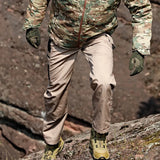 Multi-Pocket Men's Military Tactical Casual Pants Cargo Pants Outdoor Hiking Trousers Wear-Resistant Training Overalls