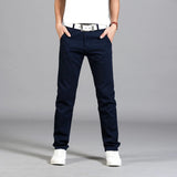 Men's Casual Pants Trendy Brand Straight Pants Slim-Fit All-Match Four Seasons Korean Style for Youth