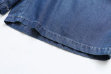 New 2022 Ladies Summer Plus Size Jeans Shorts For Women Large Size Loose Blue Wide Leg Denim Shorts 3XL 4XL 5XL 6XL