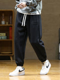 2023 Autumn New Men's Sweatpants Baggy Jogger Pants Hip Hop Streetwear Ankle Length Cotton Casual Loose Trousers Plus Size 8XL