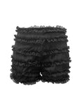 greatnfb Women s Cozy Lace Trimmed Elastic Waist Pajama Shorts with Bow Detail - Soft Lounge Homewear Short Pants