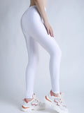 CUHAKCI Women Shiny Pant Leggings Hot Selling Leggings Solid Color Fluorescent Spandex Elasticity Casual Trousers Shinny Legging