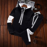 greatnfb Winter Hoodie Sets Men Tracksuit Casual Hoodies Sweatshirt Piece Set Male Pullover Hoody Fashion Streetwear Clothes