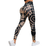 Women Print  Seamless Pants Leopard High Waist Leggings Thin Fitness Pant Push Up Legging Sports Pants Gym Workout Tights