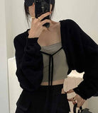 Knitted Thin Outer Shawl Long Sleeve Sun Protection Cardigan