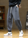 2023 Autumn New Men's Sweatpants Baggy Jogger Pants Hip Hop Streetwear Ankle Length Cotton Casual Loose Trousers Plus Size 8XL