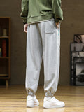 greatnfb  Spring Autumn Men's Baggy Sweatpants Colorfull Drawstring Cotton Trainning Jogger Pants