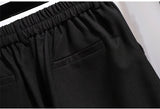 Plus Size Shorts For Women Large Loose Casual Elastic Waist High Waist Wide Leg Shorts SummerBlack 4XL 5XL 6XL 7XL Clothing