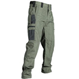 Multi-Pocket Men's Military Tactical Casual Pants Cargo Pants Outdoor Hiking Trousers Wear-Resistant Training Overalls