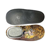 Flannel Cotton Slippers Oil Painting Kiss Gustav Klimt Winter Warm Round Toe Fuzzy Shoes Indoor Anti-slip Sandals Women  New