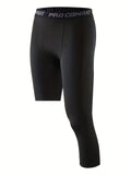 ComfyFit Asymmetric Compression Pants - Men's Skinny Fit Leggings for Outdoor Activities - Breathable, Stretchy, and Moisture-Wicking Comfort for Running, Hiking, and Fitness Enthusiasts