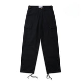 Designer Men's Cargo Pants North American High Street Pure Cotton Five Point Check Cotton Jogger Sweatpants Drawstring Outdoor Trousers with Pockets SHorts