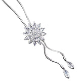 Snowflake Necklace Elegant Necklace Fashion Women's Jewelry