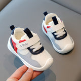 Ultra-Comfortable Baby Boys Mesh Sneakers - Low Top, Super-Breathable & Featherweight - Perfect for Indoor/Outdoor Play in Spring & Autumn