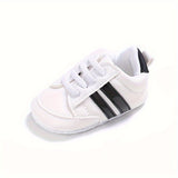 Chic Lightweight Baby Sneakers: Non-Slip, Embroidered Slip-Ons for All-Season Comfort