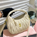 High quality travel MiuiMiui handbag bags soft sheep leather handbags Luxury designewallet womens Cross body bag Hobo Totes Evening Bag purs