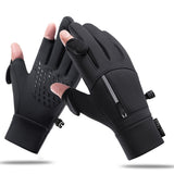 Touchscreen-Compatible Winter Gloves - Windproof, Waterproof & Warm for Cycling, Fishing, Running & Skiing