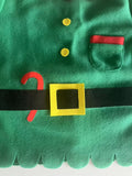 3pcs Christmas Elf Clothing For Boys & Girls, Long Sleeve Top & Hat & Pants Set, Kid's Outfits For Performance Party