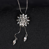 Snowflake Necklace Elegant Necklace Fashion Women's Jewelry