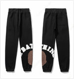 designer pants mens pants vintage cargo pants joggers sweatpants cargos graffiti sweatpant jogger pantalon High Street hip hop Couples Drawstring A1